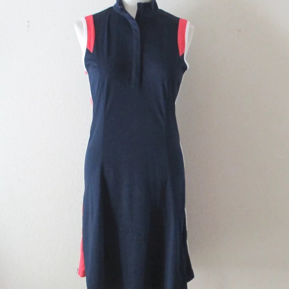 Callaway golf dress new navy pink large
